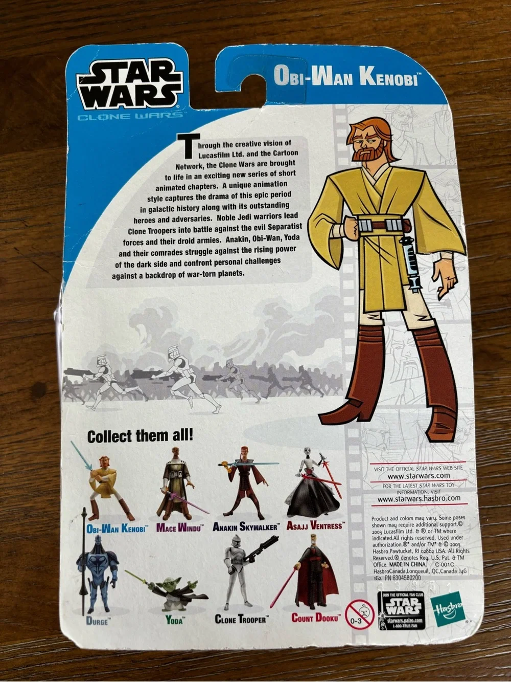 Hasbro Star Wars Obi-Wan Kenobi Action Figure - Brown & Blue